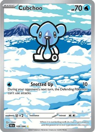Cubchoo (109/086) Holofoil [SV: Black Bolt]