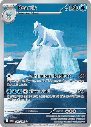 Beartic (110/086) Holofoil [SV: Black Bolt]
