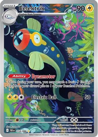 Eelektrik (114/086) Holofoil [SV: Black Bolt]