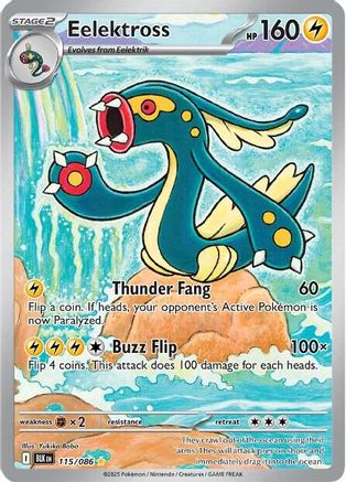 Eelektross (115/086) Holofoil [SV: Black Bolt]