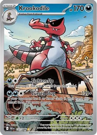 Krookodile (137/086) Holofoil [SV: Black Bolt]