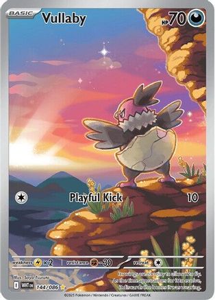 Vullaby (144/086) Holofoil [SV: White Flare]