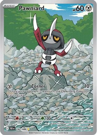 Pawniard (142/086) Holofoil [SV: Black Bolt]