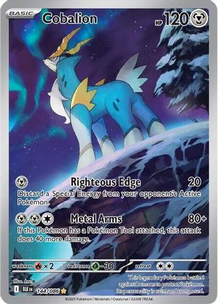 Cobalion (144/086) Holofoil [SV: Black Bolt]