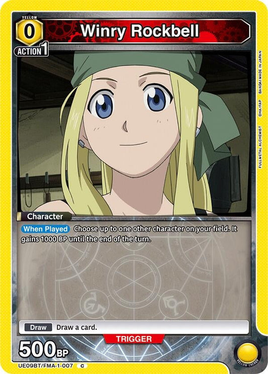 Winry Rockbell (007) (UE09BT/FMA-1-007) (UE09BT: FULLMETAL ALCHEMIST)