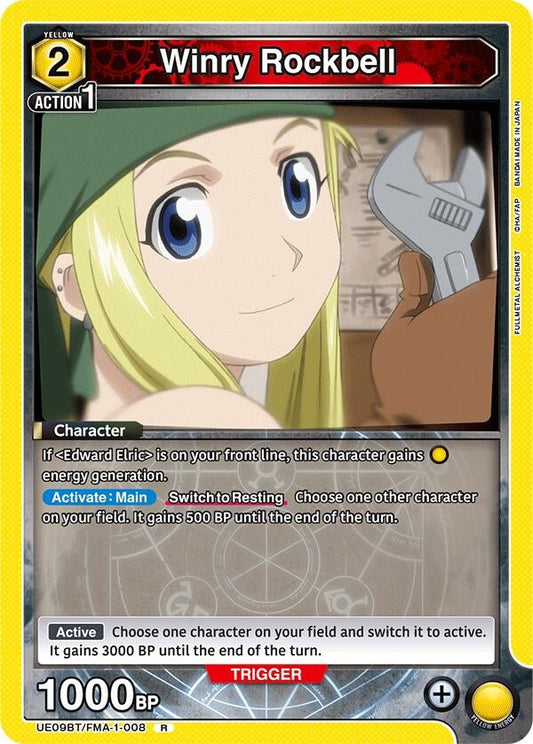 Winry Rockbell (008) (UE09BT/FMA-1-008) (UE09BT: FULLMETAL ALCHEMIST)