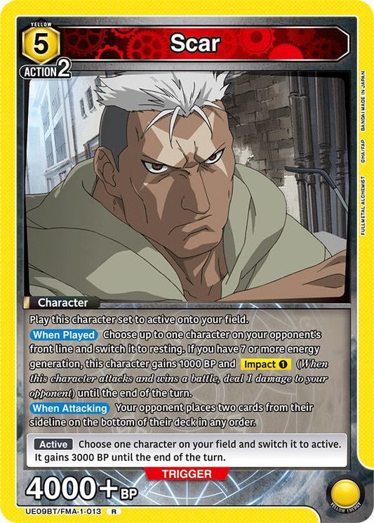Scar (UE09BT/FMA-1-013) (UE09BT: FULLMETAL ALCHEMIST)