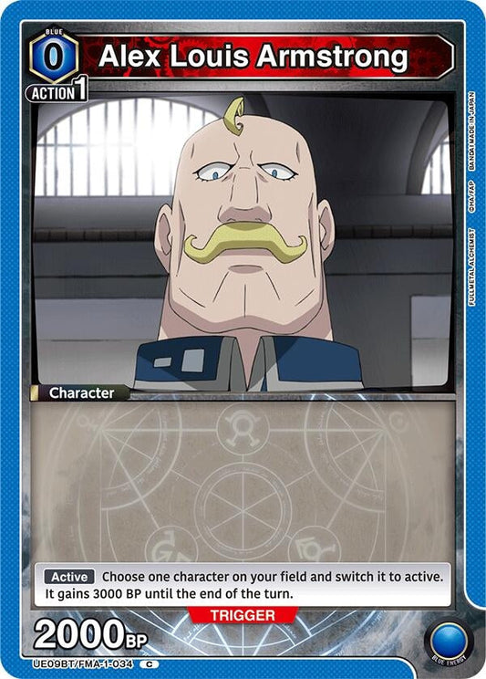 Alex Louis Armstrong (034) (UE09BT/FMA-1-034) (UE09BT: FULLMETAL ALCHEMIST)