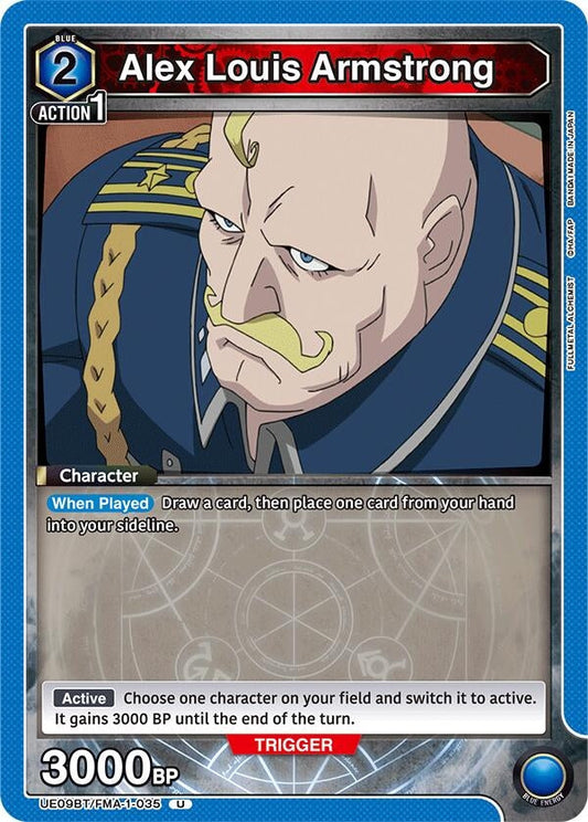 Alex Louis Armstrong (035) (UE09BT/FMA-1-035) (UE09BT: FULLMETAL ALCHEMIST)