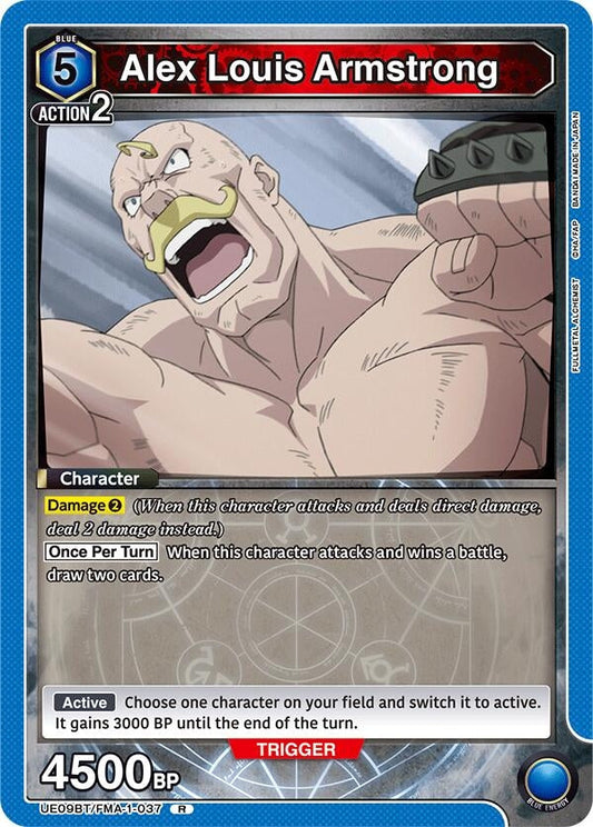Alex Louis Armstrong (037) (UE09BT/FMA-1-037) (UE09BT: FULLMETAL ALCHEMIST)