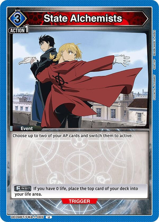 State Alchemists (UE09BT/FMA-1-065) (UE09BT: FULLMETAL ALCHEMIST)