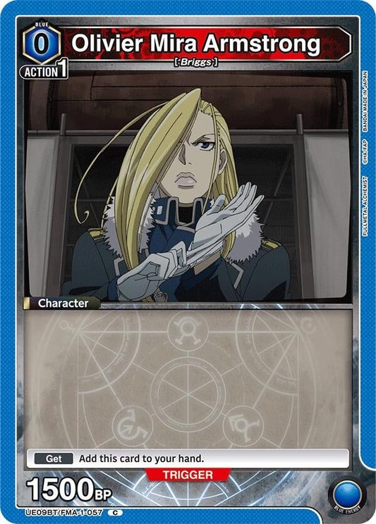 Olivier Mira Armstrong (057) (Box Topper Foil) (UE09BT/FMA-1-057) (UE09BT: FULLMETAL ALCHEMIST)