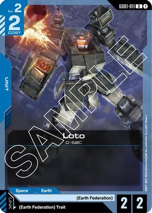 Loto (GD01-011)  [Newtype Rising]