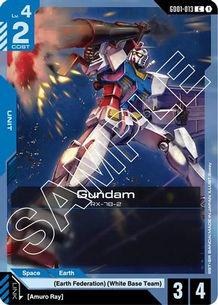 Gundam (GD01-013) (GD01-013)  [Newtype Rising]