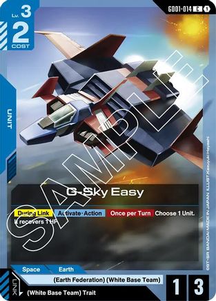 G-Sky Easy (GD01-014)  [Newtype Rising]