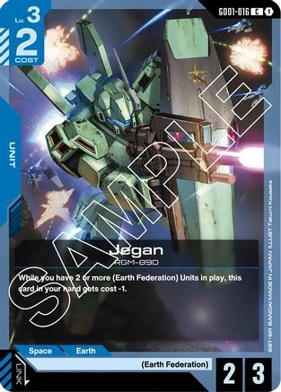 Jegan (GD01-016)  [Newtype Rising]