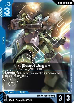 Stark Jegan (GD01-017)  [Newtype Rising]