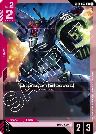 Dreissen (Sleeves) (GD01-057)  [Newtype Rising]