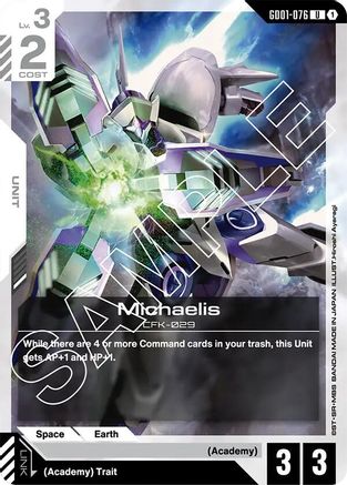 Michaelis (GD01-076)  [Newtype Rising]