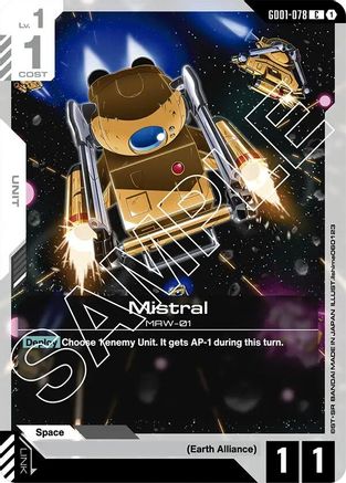 Mistral (GD01-078)  [Newtype Rising]