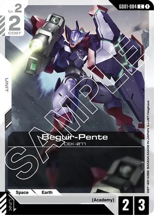 Beguir-Pente (GD01-084)  [Newtype Rising]