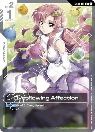 Overflowing Affection (GD01-118)  [Newtype Rising]
