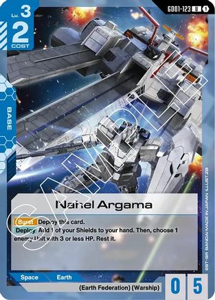 Nahel Argama (GD01-123)  [Newtype Rising]