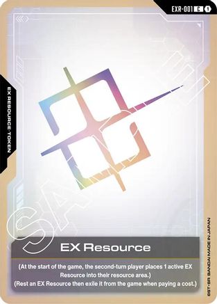 EX Resource (EXR-001)  [Newtype Rising]