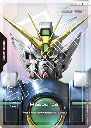 Resource (R-004) (C+) (R-004) Holofoil [Newtype Rising]