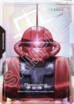 Resource (R-005) (C+) (R-005) Holofoil [Newtype Rising]