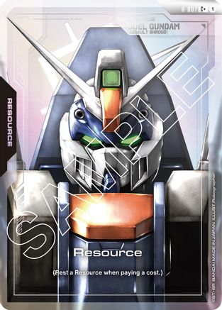Resource (R-007) (C+) (R-007) Holofoil [Newtype Rising]