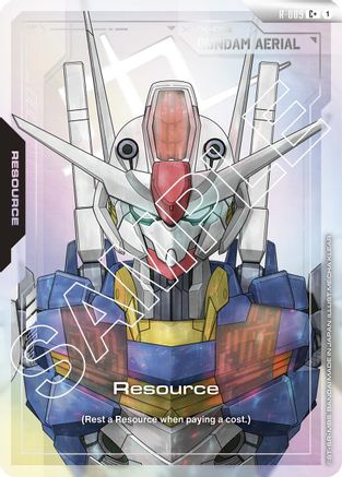 Resource (R-009) (C+) (R-009) Holofoil [Newtype Rising]