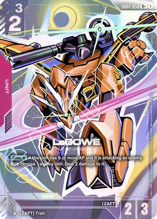 LaGOWE (R+) (GD01-050) Holofoil [Newtype Rising]