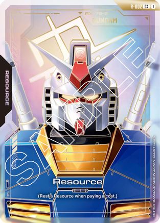 Resource (R-002) (C++) (R-002) Holofoil [Newtype Rising]