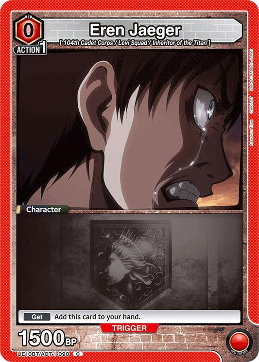 Eren Jaeger (090) (UE10BT/AOT-1-090) (UE10BT: Attack on Titan)