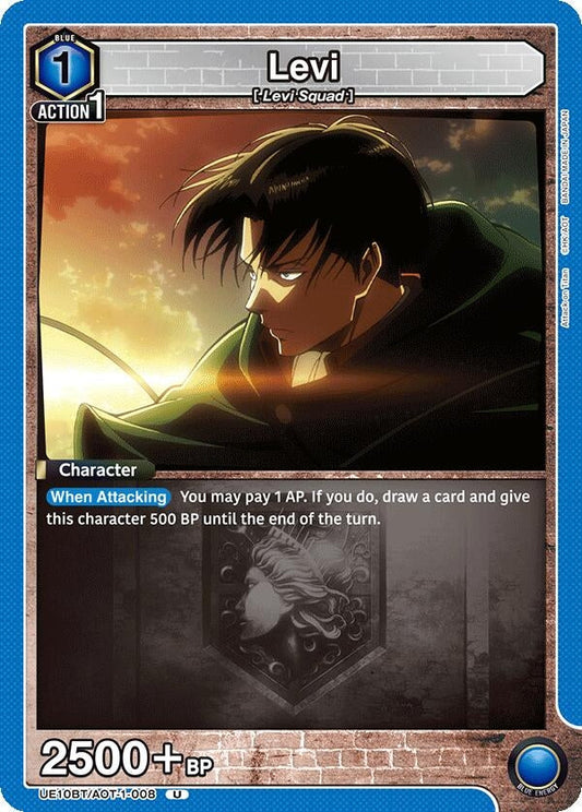Levi (008) (UE10BT/AOT-1-008) (UE10BT: Attack on Titan)