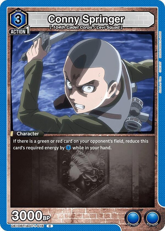 Conny Springer (016) (UE10BT/AOT-1-016) (UE10BT: Attack on Titan)