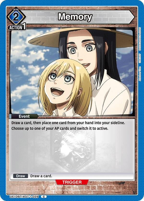 Memory (UE10BT/AOT-1-029) (UE10BT: Attack on Titan)