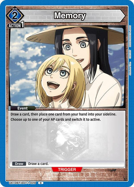Memory (UE10BT/AOT-1-029) (UE10BT: Attack on Titan)