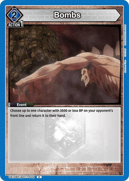 Bombs (UE10BT/AOT-1-032) (UE10BT: Attack on Titan)