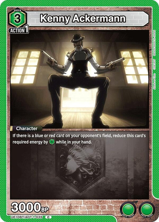 Kenny Ackermann (035) (UE10BT/AOT-1-035) (UE10BT: Attack on Titan)