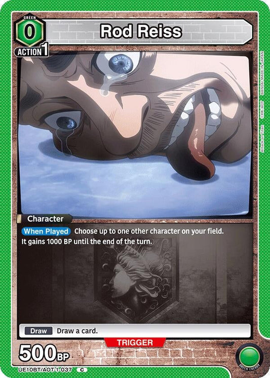 Rod Reiss (UE10BT/AOT-1-037) (UE10BT: Attack on Titan)
