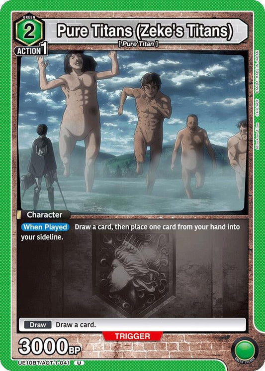 Pure Titans (Zeke's Titans) (UE10BT/AOT-1-041) (UE10BT: Attack on Titan)