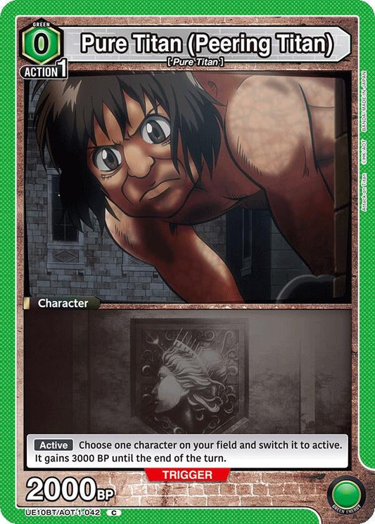 Pure Titan (Peering Titan) (UE10BT/AOT-1-042) (UE10BT: Attack on Titan)