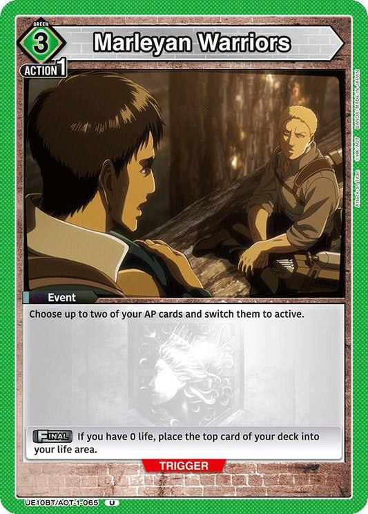 Marleyan Warriors (UE10BT/AOT-1-065) (UE10BT: Attack on Titan)