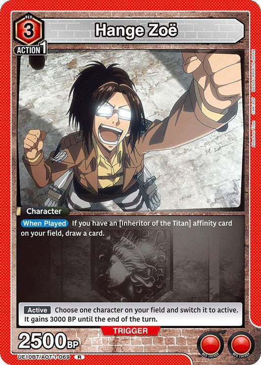 Hange Zoe (069) (UE10BT/AOT-1-069) (UE10BT: Attack on Titan)
