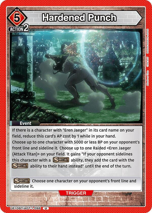 Hardened Punch (UE10BT/AOT-1-096) (UE10BT: Attack on Titan)