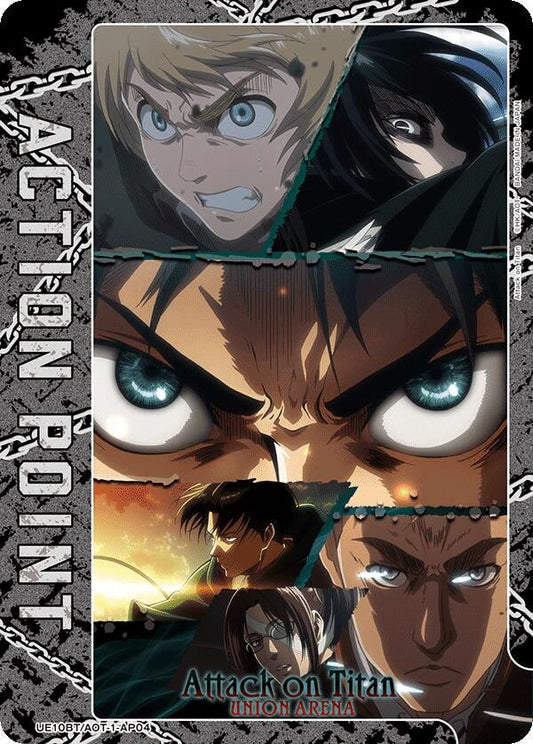 Action Point Card (AP04) (UE10BT/AOT-1-AP04) (UE10BT: Attack on Titan)