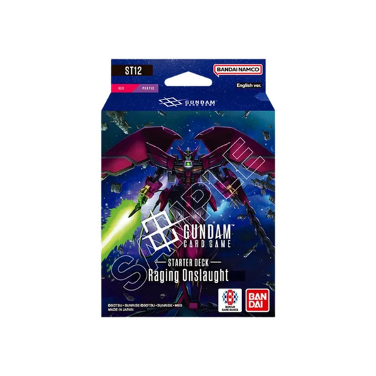 Gundam Card Game - Starter Deck - ST-12 Starter Deck - Raging Onslaught Starter Deck