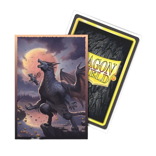 Dragon Shield - 60ct Japanese Size - Brushed Art - Halloween 2023